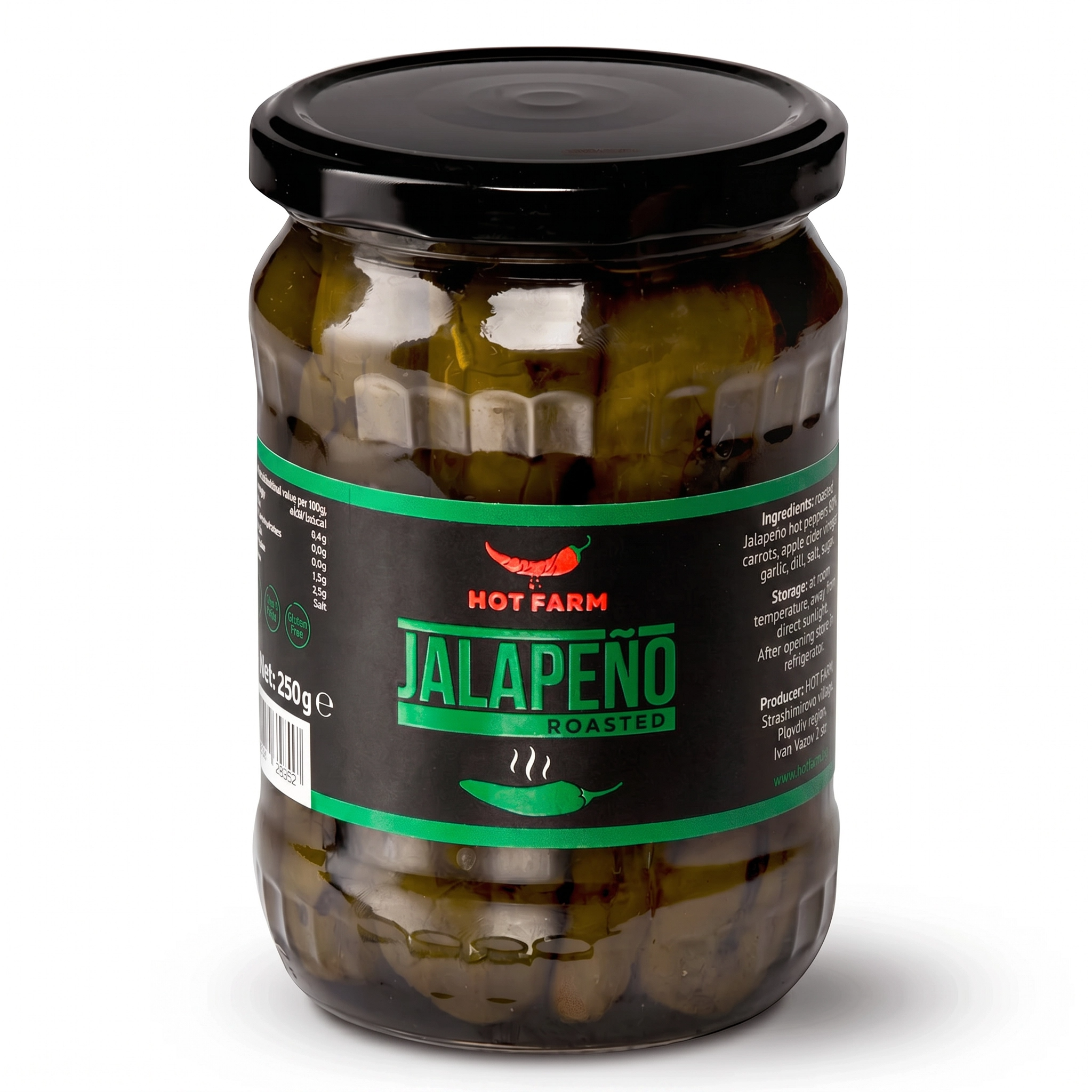 Roasted Jalapeño Pickled